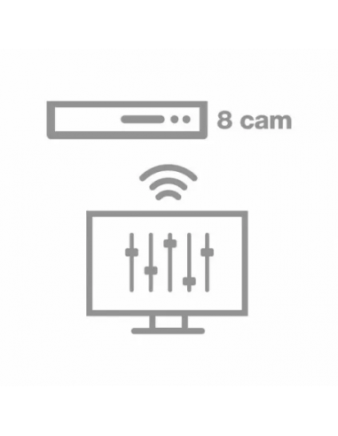 Configuration à distance NVR 8 caméras